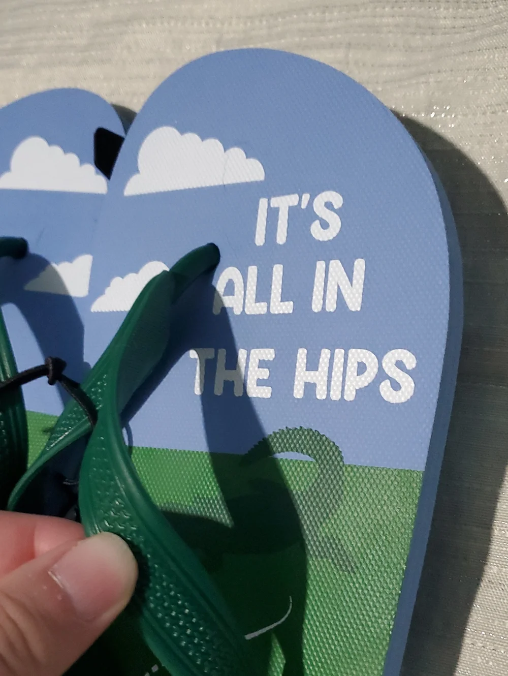 Happy Gilmore Flip Flops